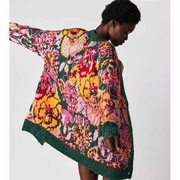 Free people Alexis Floral Cardi - Picture 2 of 2